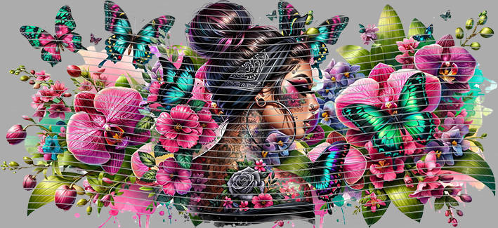 16oz Sunflower Girl-SU-313